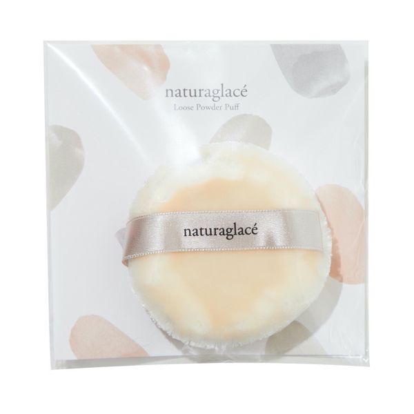 naturaglacé(ナチュラグラッセ)『ナチュラグラッセ ルースパウダー パフ』の使用感をレポに関する画像4