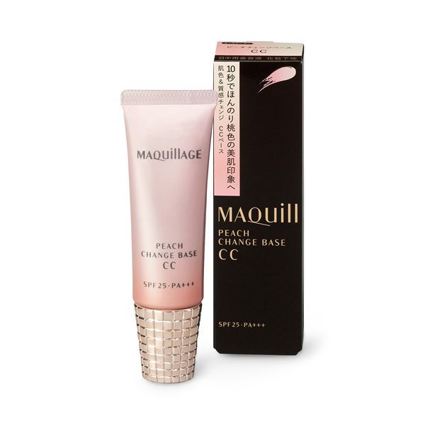 MAQUillAGE(マキアージュ)『ピーチチェンジベース CC』の使用感をレポに関する画像1