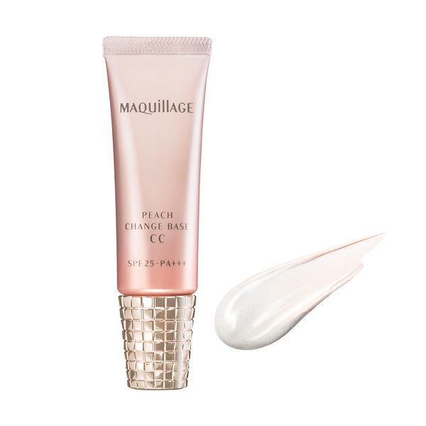 MAQUillAGE(マキアージュ)『ピーチチェンジベース CC』の使用感をレポに関する画像11