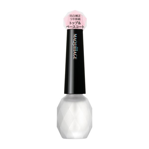 MAQUillAGE(マキアージュ)『トップ&ベースコート』の使用感をレポに関する画像4