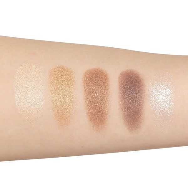 RIMMEL(リンメル)『ショコラスウィート アイズ 001 ジンジャーラテショコラ』の使用感をレポに関する画像4