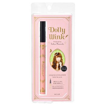 描きたての発色がクリアに続く、DOLLY WINK(ドーリーウインク)『リキッドアイライナーⅢ ディープブラック』の使用感をレポに関する画像1