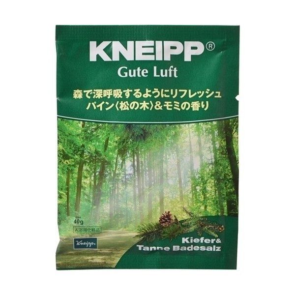 森林浴気分が味わえる、Kneipp（クナイプ）『クナイプ グーテルフト バスソルト パイン<松の木>&モミの香り』の使用感をレポに関する画像1
