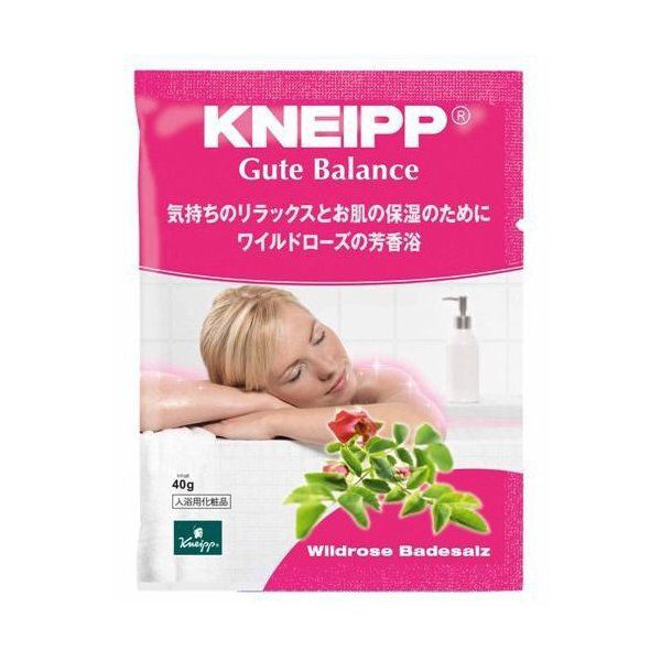 バラの香りでリラックスタイムを!Kneipp(クナイプ)『グーテバランス バスソルト ワイルドローズの香り』をご紹介に関する画像1