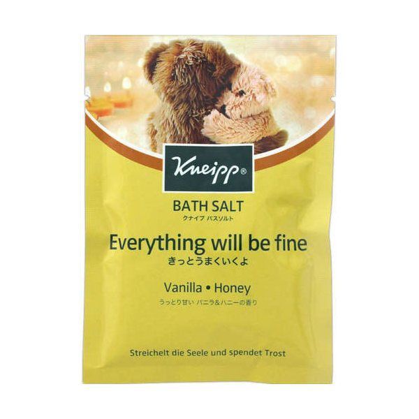 贈り物にピッタリ!Kneipp(クナイプ)『バスソルト バニラ&ハニーの香り』のご紹介に関する画像1