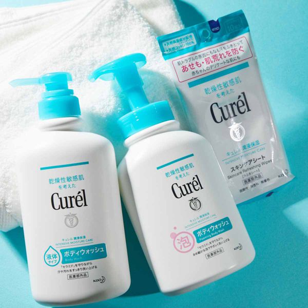 Curél(キュレル)『キュレル スキンケアシート』の使用感をレポに関する画像1