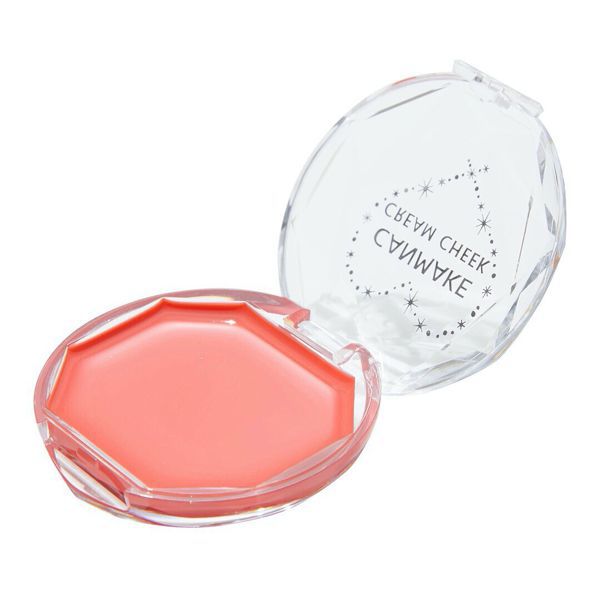 かわいい系女子色のクリームチーク!CANMAKE(キャンメイク)『クリームチーク CL05 クリアハピネス(クリアタイプ) 』をご紹介に関する画像14