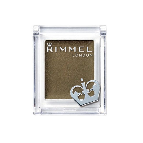 モードでこなれ感のある顔にRIMMEL(リンメル)『プリズム クリームアイカラー 007 あたたかさと強さを感じるカーキグリーン』のご紹介に関する画像1