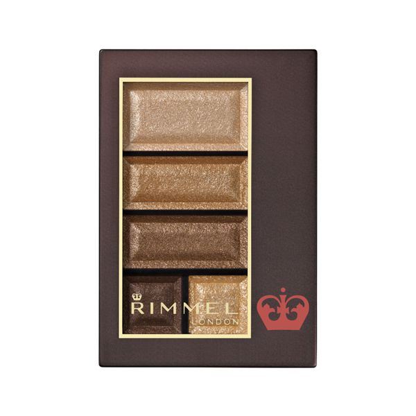 まるでチョコレート!RIMMEL(リンメル)『ショコラスウィート アイズ 002 アーモンドミルクショコラ』の使用感をレポに関する画像1
