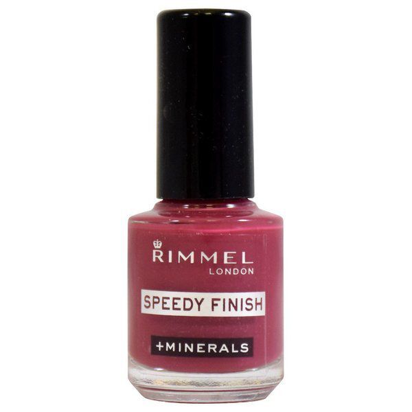 RIMMEL(リンメル)『スピーディ フィニッシュ N 412 スモーキーレッド』の使用感をレポに関する画像1