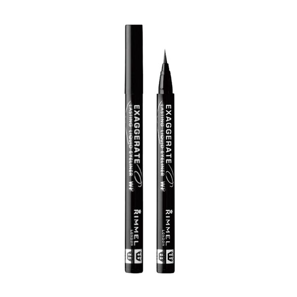 RIMMEL(リンメル)『エグザジェレート ラスティングリキッドアイライナー WP 001 くっきりシャープな仕上がりのブラック』をご紹介に関する画像1