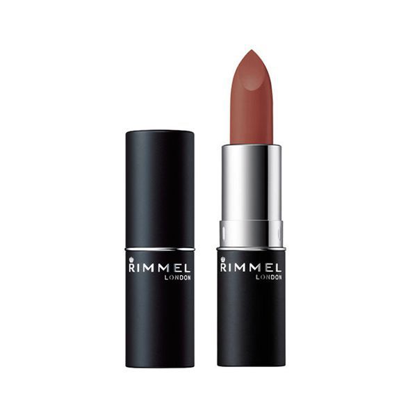 媚びない血色感のRIMMEL(リンメル)『マシュマロルック リップスティック 025 レディッシュブラウン』をご紹介に関する画像5