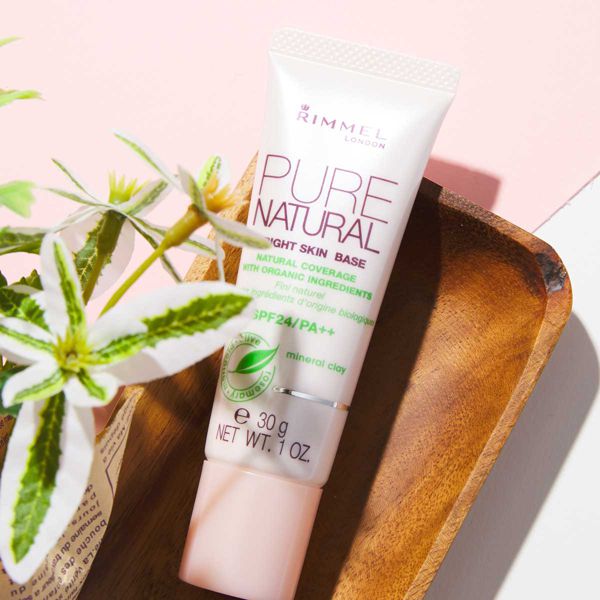 肌にやさしく自然なカバー力がうれしい! RIMMEL(リンメル)『ピュアナチュラルブライトスキン ベース』をレポに関する画像1