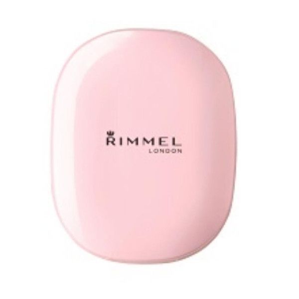 女性らしい柔らかい丸みのある形がキュートなRIMMEL(リンメル)『クイックパーフェクション コンパクト ケース 』をご紹介に関する画像1