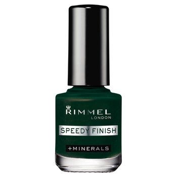 ミステリアスで大人な色あいRIMMEL(リンメル)『スピーディ フィニッシュ 709 ブラキッシュグリーン』をご紹介に関する画像1