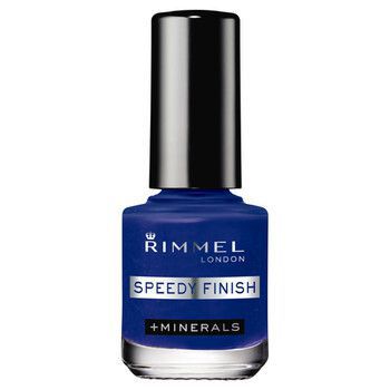 RIMMEL(リンメル)『スピーディ フィニッシュ N 913 ディープブルー』の使用感をレポに関する画像4