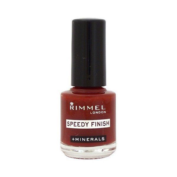エレガントで女性らしい色合いのRIMMEL(リンメル)『スピーディ フィニッシュ N 402 ランジェリーレッド』の使用感をレポに関する画像1