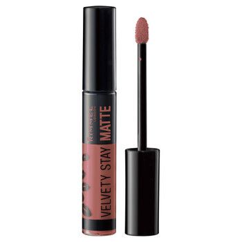 落ち着いた色味のRIMMEL(リンメル)『ベルベティ ステイ マット 001 ふんわりとけこむSmoky pink』をご紹介に関する画像1