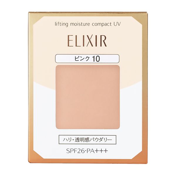 ひと塗りで明るい肌に。 ELIXIR SUPERIEUR(エリクシール シュペリエル)『リフティングモイスチャーパクト UV ピンク10』をご紹介に関する画像1