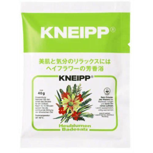 Kneipp(クナイプ)『クナイプ バスソルト ヘイフラワーの香り』の使用感をレポに関する画像1
