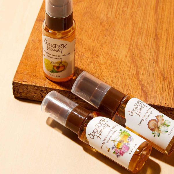 VECUA Honey(べキュアハニー)『ワンダーハニー 指先と髪先のための蜜オイル お花のジュレ』をレポ!に関する画像13