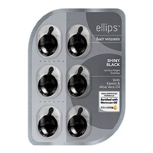 新鮮なオイルでヘアケアができるellips(エリップス)『シャイニーブラック SHINY BLACK シートタイプ』をレポ!に関する画像1