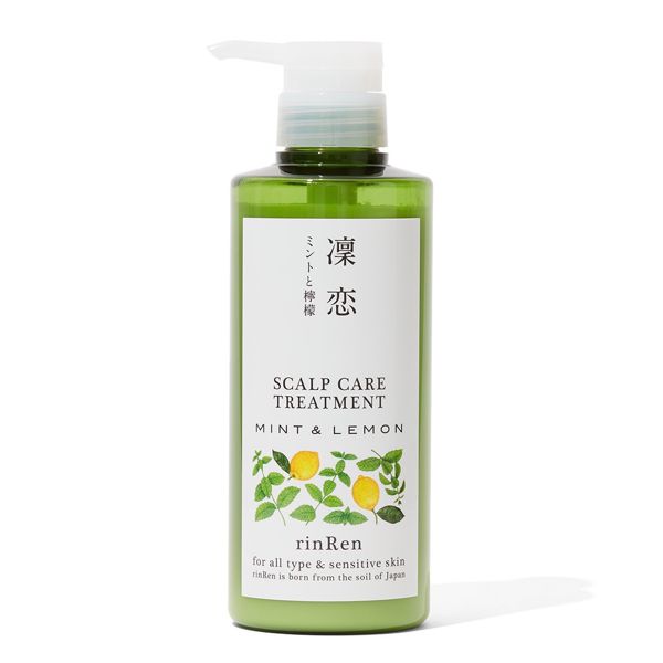 髪と頭皮を健やかに!国産植物成分配合の凛恋の薬用トリートメント ミント&レモンに関する画像6