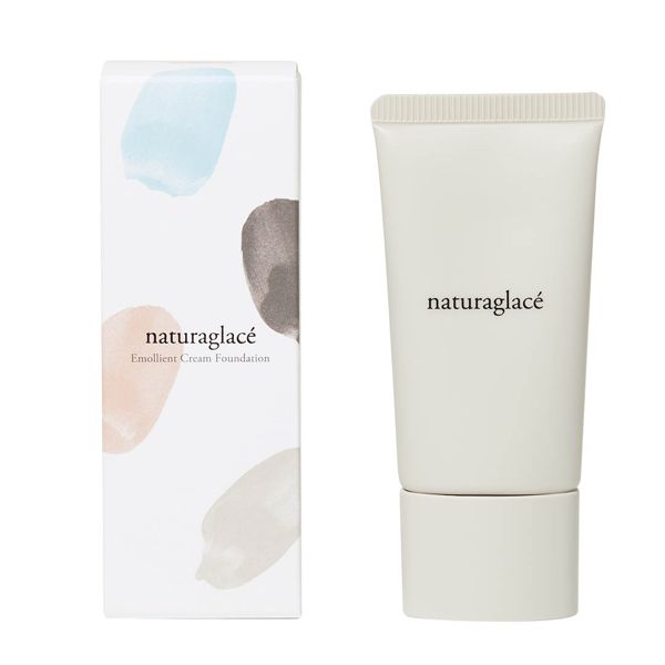 naturaglacé(ナチュラグラッセ)『ナチュラグラッセ エモリエント クリームファンデーション NO1 ナチュラルオークル1』をレポ!に関する画像1