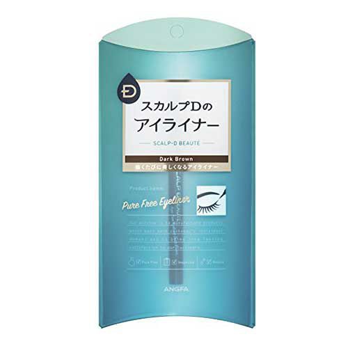 ANGFA(アンファー)『スカルプD ボーテ ピュアフリーアイライナー ダークブラウン』の使用感をレポ!に関する画像1