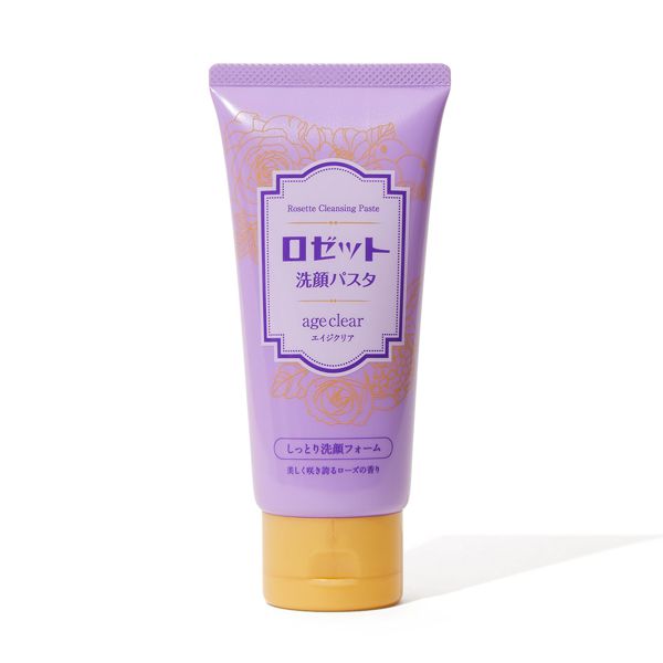 もっちり濃密な泡でうるおう♡ ロゼット洗顔パスタ エイジクリア しっとり洗顔フォームをご紹介いたします! に関する画像1
