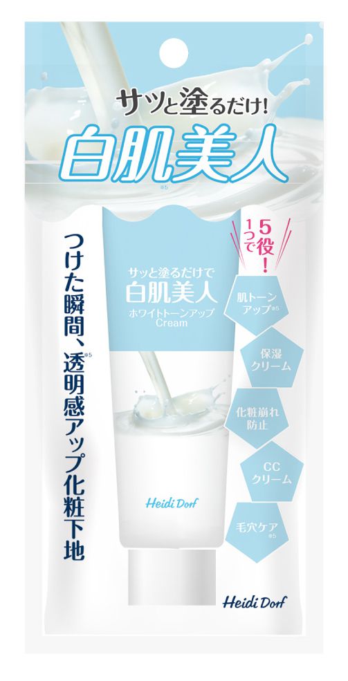 ハイジドルフの『ミルキーホワイトクリーム チューブタイプ』をご紹介に関する画像1