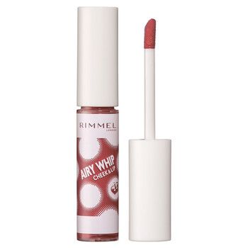 RIMMEL(リンメル)『エアリーホイップ チーク&リップ 005 落ち着いた印象のソフトレッド』をご紹介に関する画像1