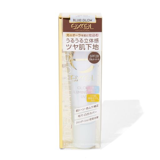 エクセル グロウルミナイザー UV GL03 ブルーグロウ 35g SPF28 PA+++ の画像 4