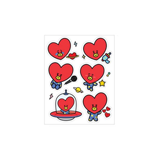 メディヒールのMEDIHEAL x BT21 フェイスポイントマスク TATA 20ml×4枚に関するメイン画像