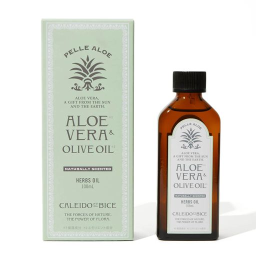 CALEIDO ET BICE アロエベラ&オリーブオイルハーブオイル 100ml の画像 2