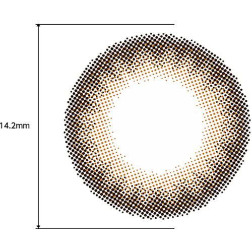 フェリアモのフェリアモ ワンデー カプチーノ 10枚 ±0.00 DIA 14.2mm BC 8.6mmに関する画像2