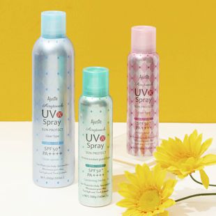 アジャステ エアリータッチUVスプレー プリズムフルールの香り 200g SPF50+ PA+++ の画像 1