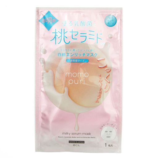 ももぷり エンリッチクリアマスク 19ml×4枚 の画像 4