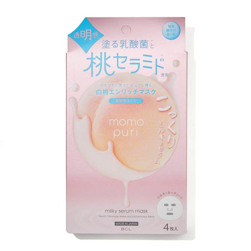ももぷり エンリッチクリアマスク 19ml×4枚 の画像 5