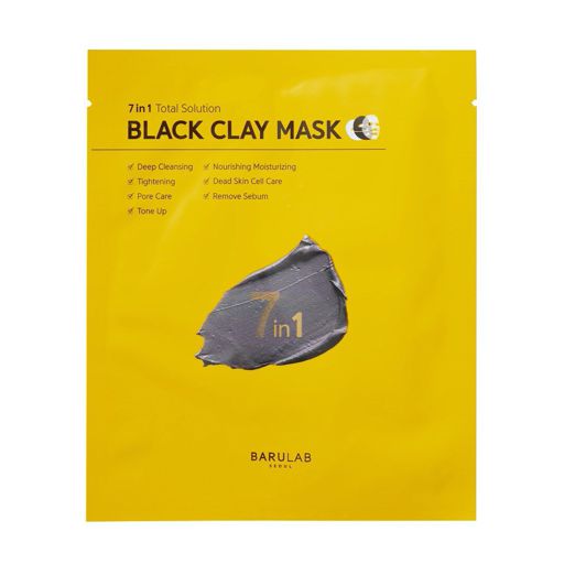 バルラボ ブラック クレイ マスク 18g×5枚 の画像 1