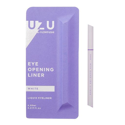 UZU BY FLOWFUSHI アイオープニングライナー ホワイト 0.55ml の画像 15