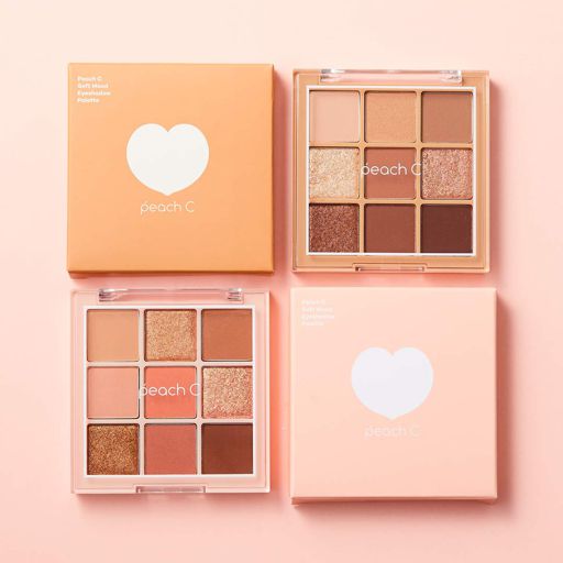 Peach C ソフトムード アイシャドウパレット #ソフトコーラル 10g の画像 10