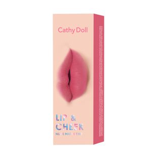 Cathy Doll リップアンドチーク ヌードマットティント 04 Score Pink 3.5g の画像 1