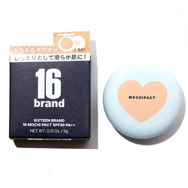 16 BRANDの16モチパクト サンドベージュ 9g SPF30 PA+++に関するメイン画像
