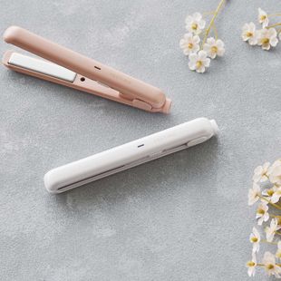 FESTINO USB スタイリング ヘアアイロン ホワイト SMHB-018-WH 約60g の画像 2