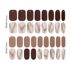 ÉDGEU 貼って固めるジェルネイルシール ENA209 CHOCOLAT NUANCE 42g の画像 4