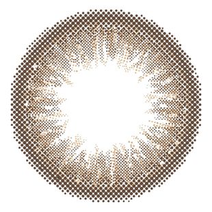 アイジェニック EYEGENIC(アイジェニック) by evercolor 1ヶ月 N02 ダスティブラウン 2枚 ±0.00 DIA 14.5mm BC 8.7mm の画像 1