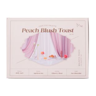 NOTONE  Peach Blush Toast cafe eye palette 01 Majestic Peach 7.4g の画像 3