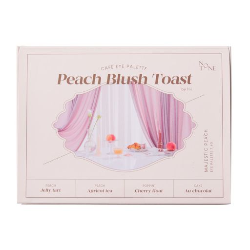 NOTONE  Peach Blush Toast cafe eye palette 01 Majestic Peach 7.4g の画像 5