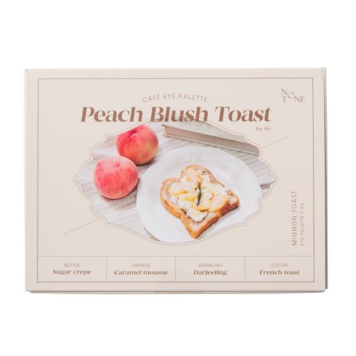 NOTONE  Peach Blush Toast cafe eye palette 02 Mignon Toast 7.4g の画像 5